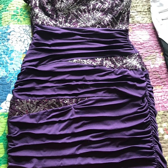 Eclipse purple dress - Picture 2 of 4